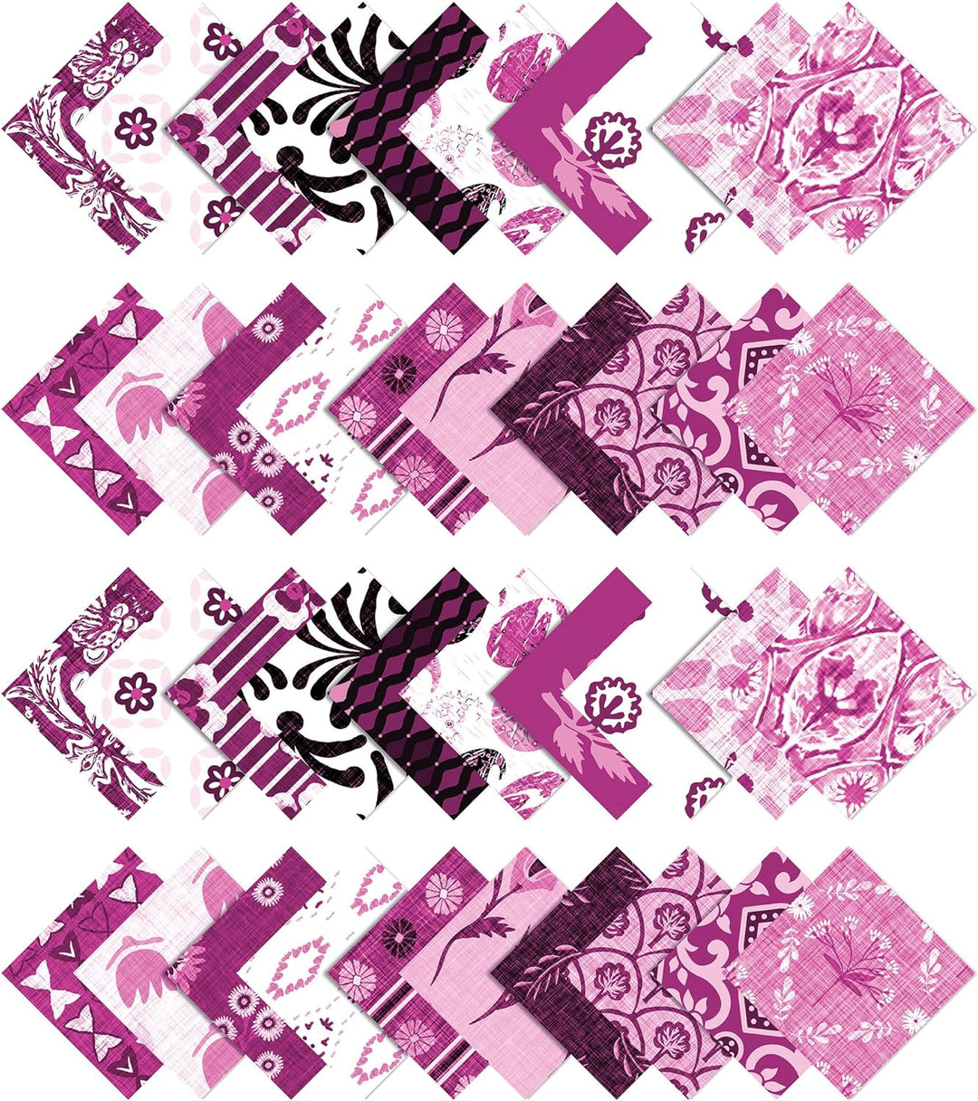 Soimoi 40 Stucke Asiatische Block Mit Textur Drucken Baumwolle Vorgefertigte Stoffe Fur Quilting Han