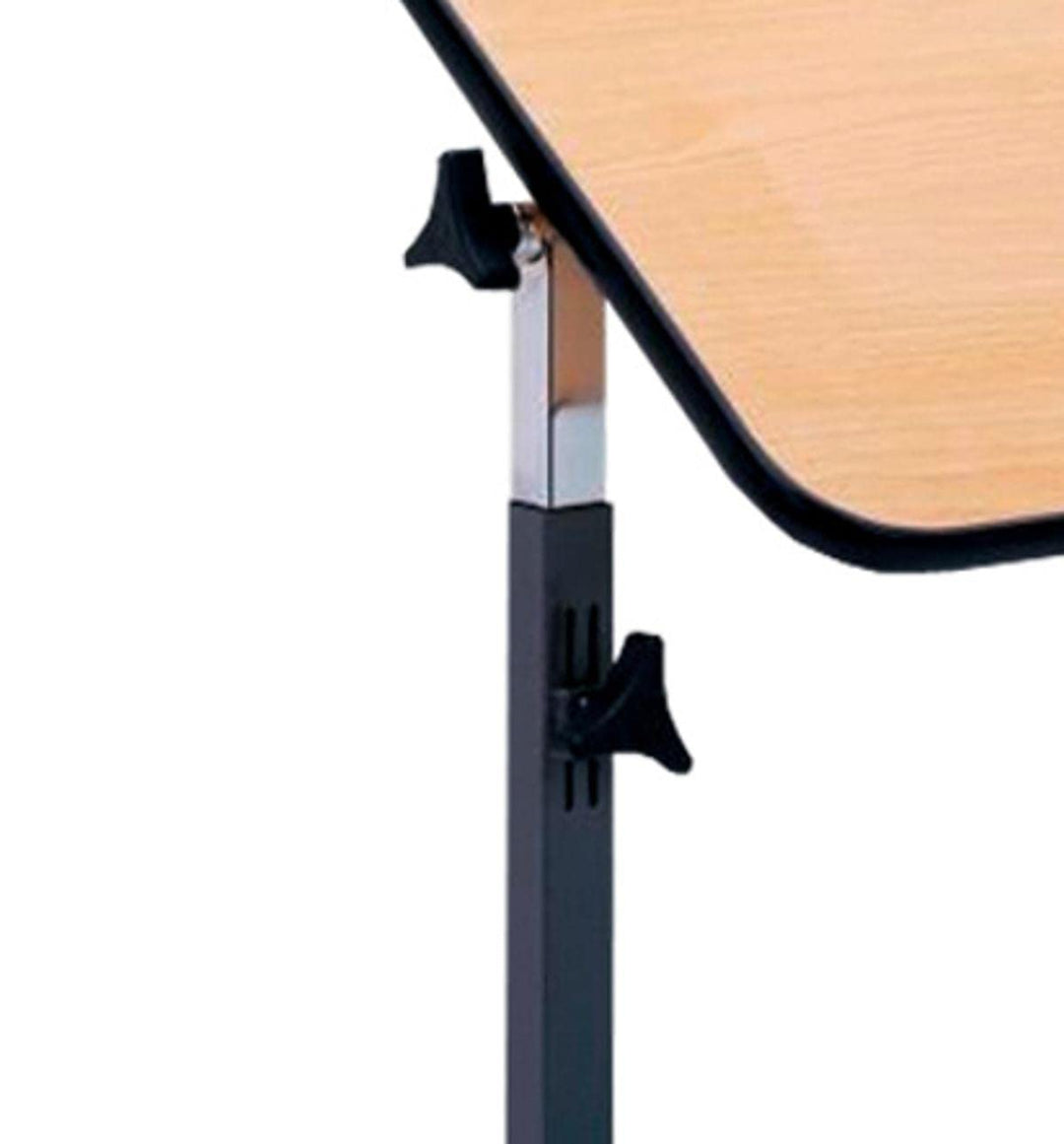 FabaCare Beistelltisch für Bett Nova, höhenverstellbarer Betttisch auf Rollen, mit FabaCare Easy To