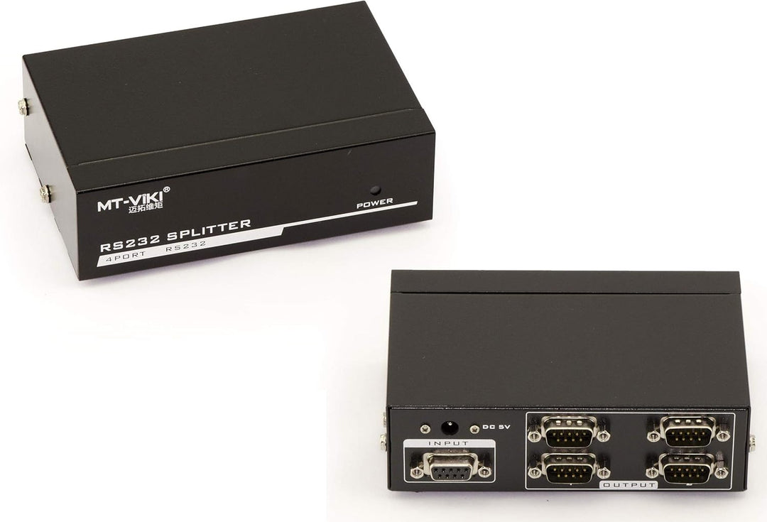 Kalea Informatique Splitter Serie RS232 / 1 auf 4 COM Ports, Dupliziert ein Signal RS-232 in 4 ident