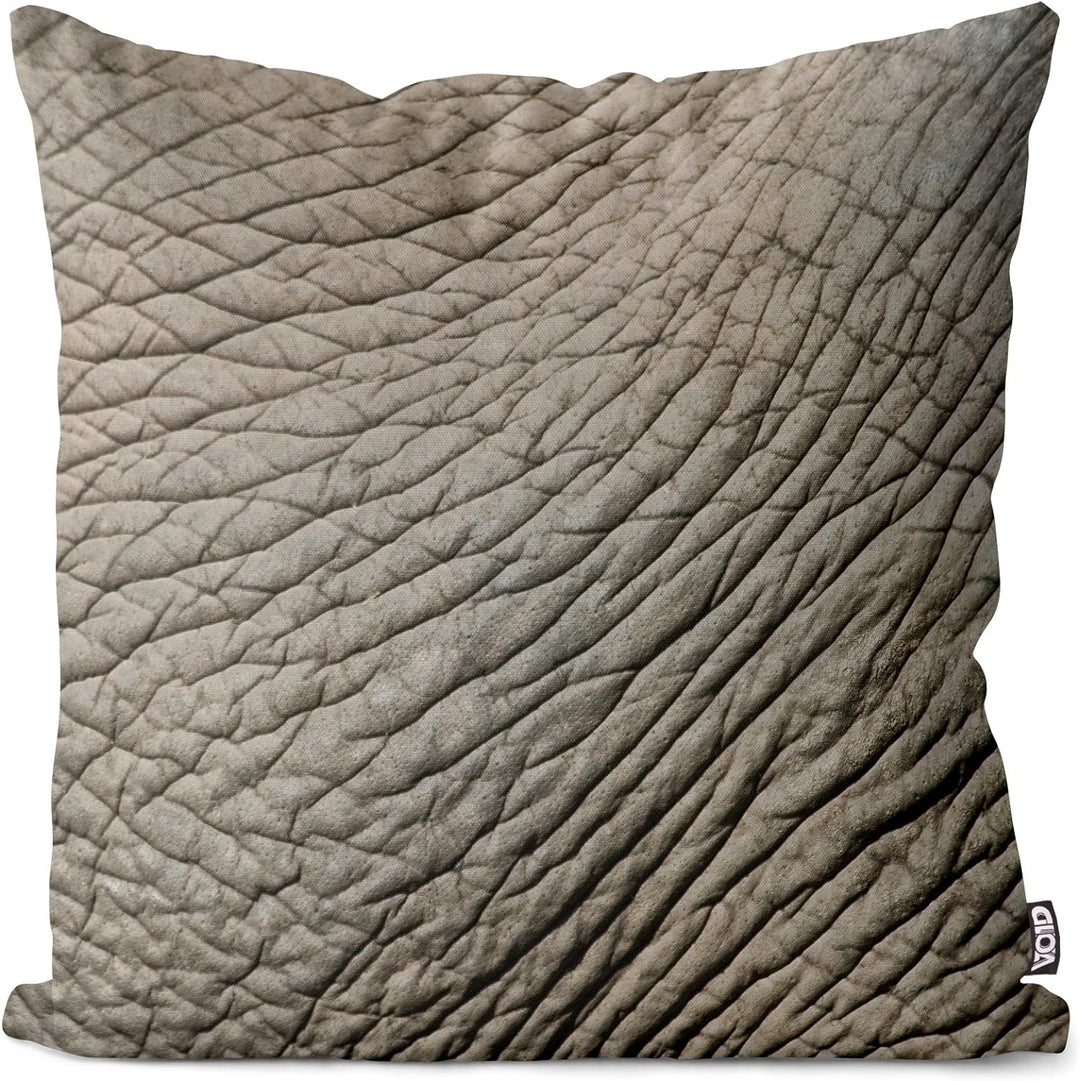 VOID Elefant Elefantenhaut-Druck Kissenbezug Kissenhülle Sofakissen Kissen Deko Outdoor-Kissen Dekok