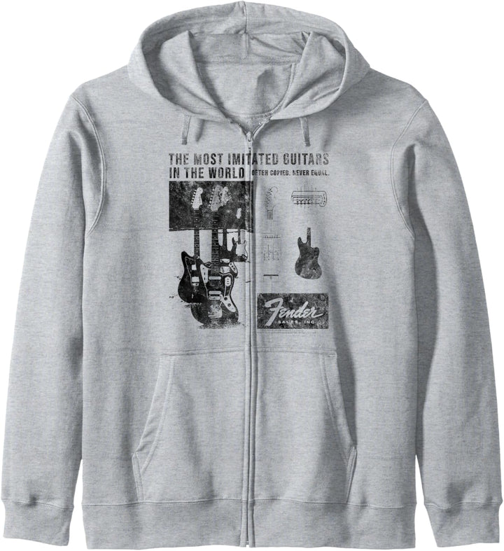 Fender The Most Imitated Guitars In The World Kapuzenjacke