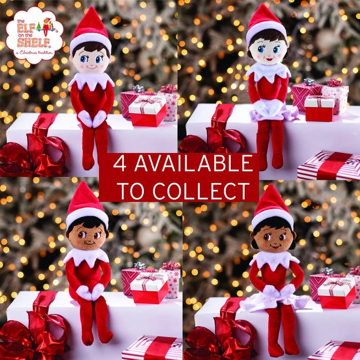 The Elf on The Shelf® Plushee Pals® Snuggler | Mädchen mit Blauen Augen | 34 cm Scout Elf Kuschelpup
