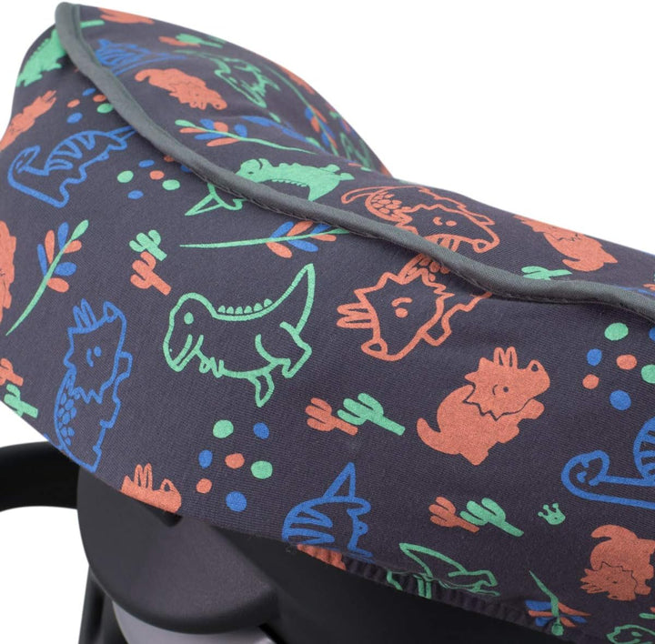 JYOKO KIDS Abdecken Gepolsterte Universal für Babyschale (Happy Dino), HAPPY DINO