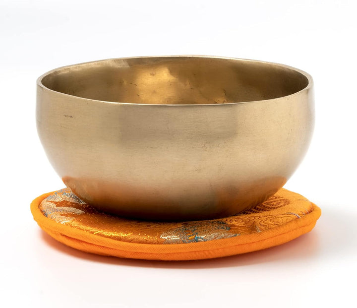 Tibetische Klangschale I ca. 400 g I für Achtsamkeit, Yoga, Meditation, Grundschule, Kindergarten I