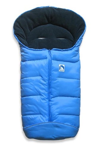 Heitmann Eisbärchen Fusssack Kinderwagen, Design:grau/grau GR, grau/grau GR