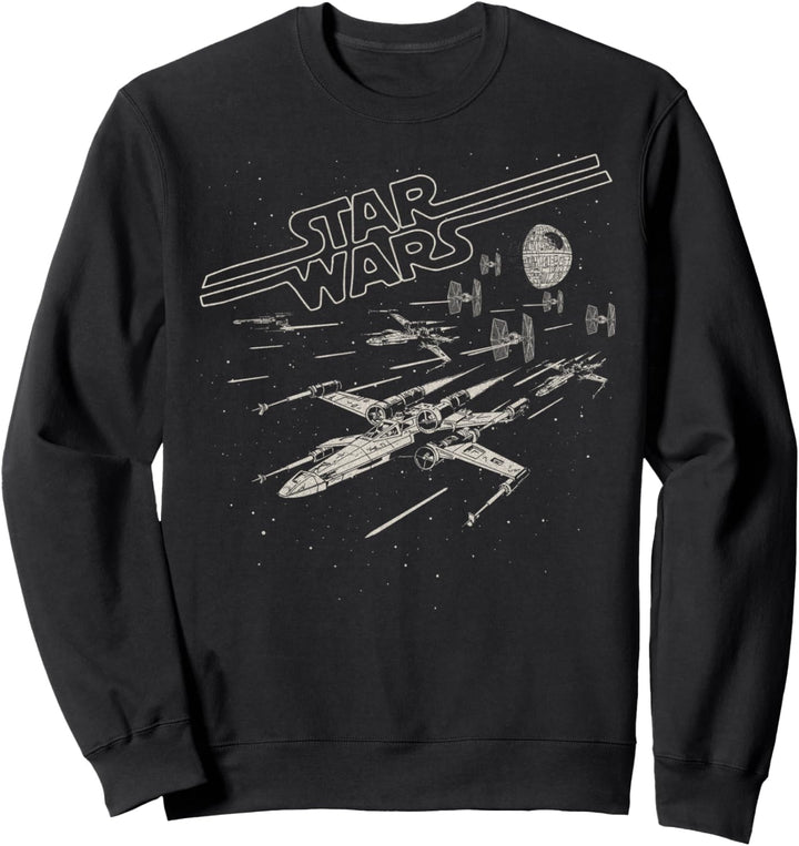 Star Wars X-Wing Laser Chase Sweatshirt