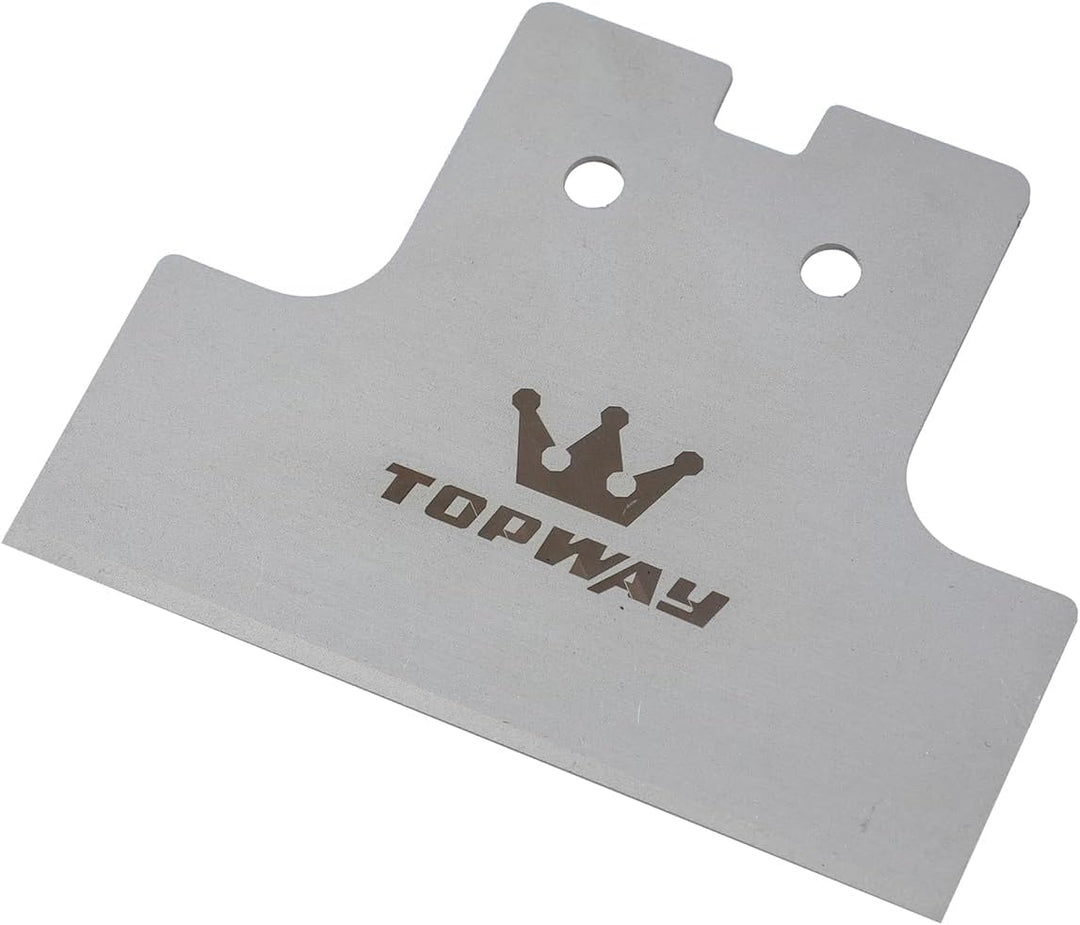 TOPWAY Satz SDS-Plus/Max Spachtelmeissel 4 Zoll + 5 Zoll Bodenschaber Fliesen Entfernung Meissel Spa