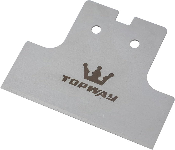 TOPWAY Satz SDS-Plus/Max Spachtelmeissel 4 Zoll + 5 Zoll Bodenschaber Fliesen Entfernung Meissel Spa