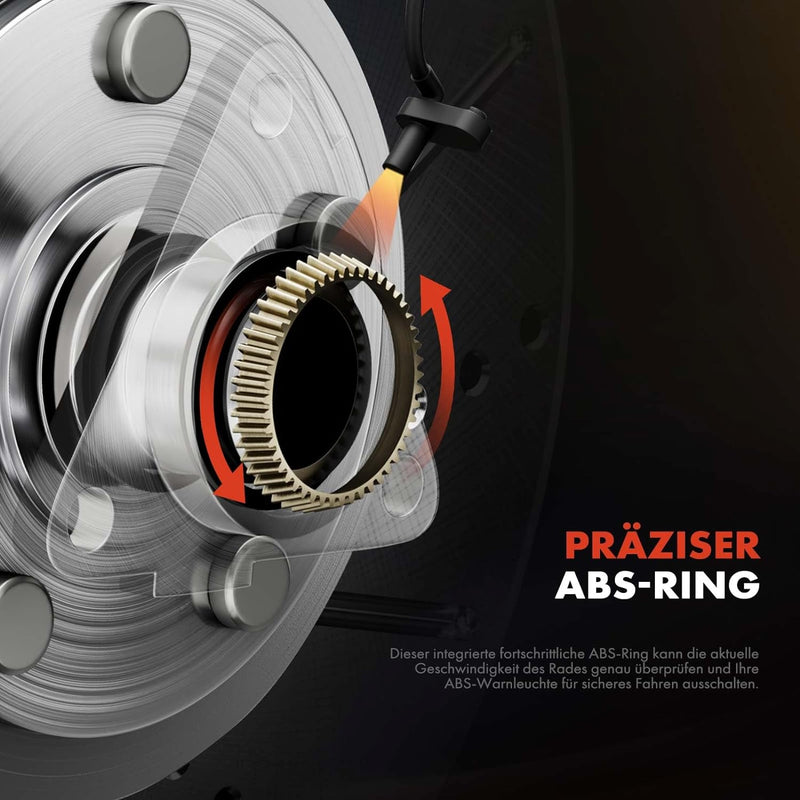 Frankberg 2x Radnabe Radlagersatz Vorne oder Hinten für A6 4F2 C6 A6 Allroad 4FH C6 A6 Avant 4F5 C6