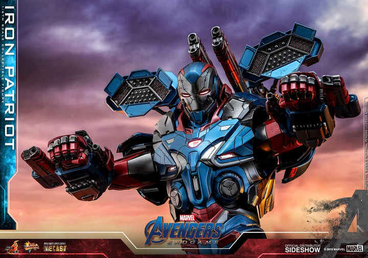Hot Toys - 1:6 Iron Patriot Figur - Avengers: Endgame, HT904924, Mehrfarbig