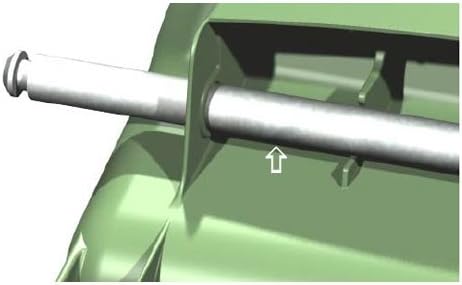 Sulo MGB 360 Achse | Radachse Ersatzachse Mülltonnen Müllgrossbehälter der Grösse 360 Liter