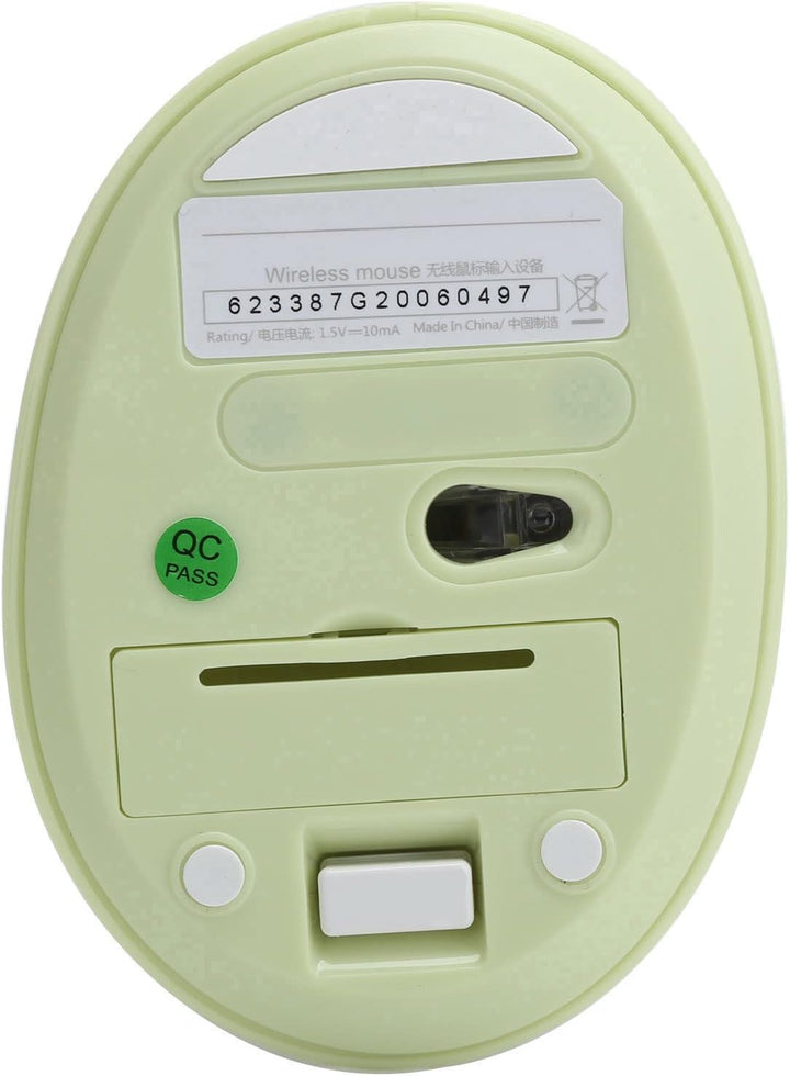 Tbest Kabellose Tastatur Und Maus-Set - 2,4 Ghz, 104-Tasten, Für Büro-Desktop - Grüne Mischfarbe, gr