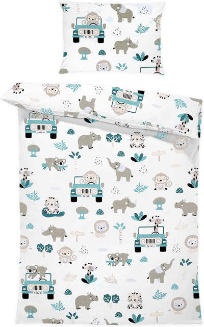 Kinderbettwäsche 100x135 Baumwolle – Bettwäsche Kinder Baby Jungen Mädchen Bettwäsche-Sets Bettbezug