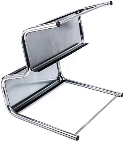 ProPlus Doppeltrittstufe für Wohnwagen und Wohnmobil mit Antirutschbelag - 48 x 44 x 37 cm - in schw