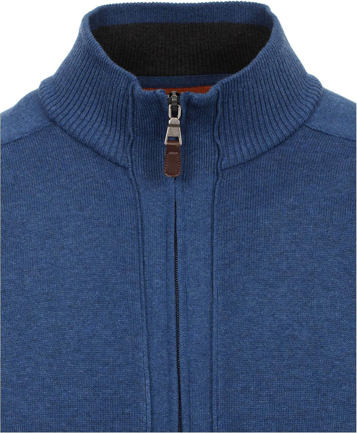 Redmond Strickjacke Uni XXL 12 Blau, XXL 12 Blau