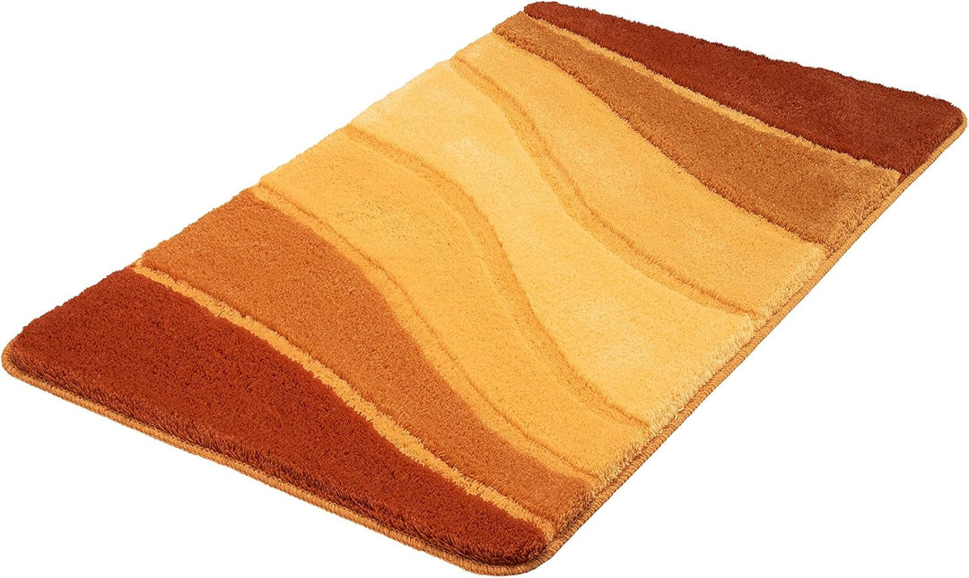 Meusch 2322539360 Badteppich Ocean, 60 x 100 cm, safran 60 x 100 cm Safran, 60 x 100 cm Safran