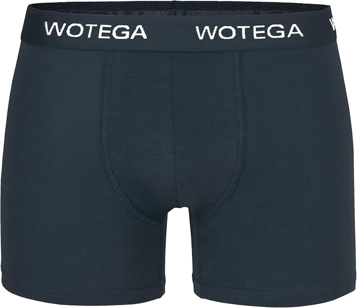 WOTEGA Joe - Boxershorts Herren 6er Pack - Baumwoll Unterwäsche XS Grau (Castlerock 180201), XS Grau