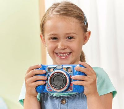 VTech KidiZoom Duo Pro – Kinderkamera mit 2 Kameras, Foto- und Videofunktion, Effekten, Spielen, Mus