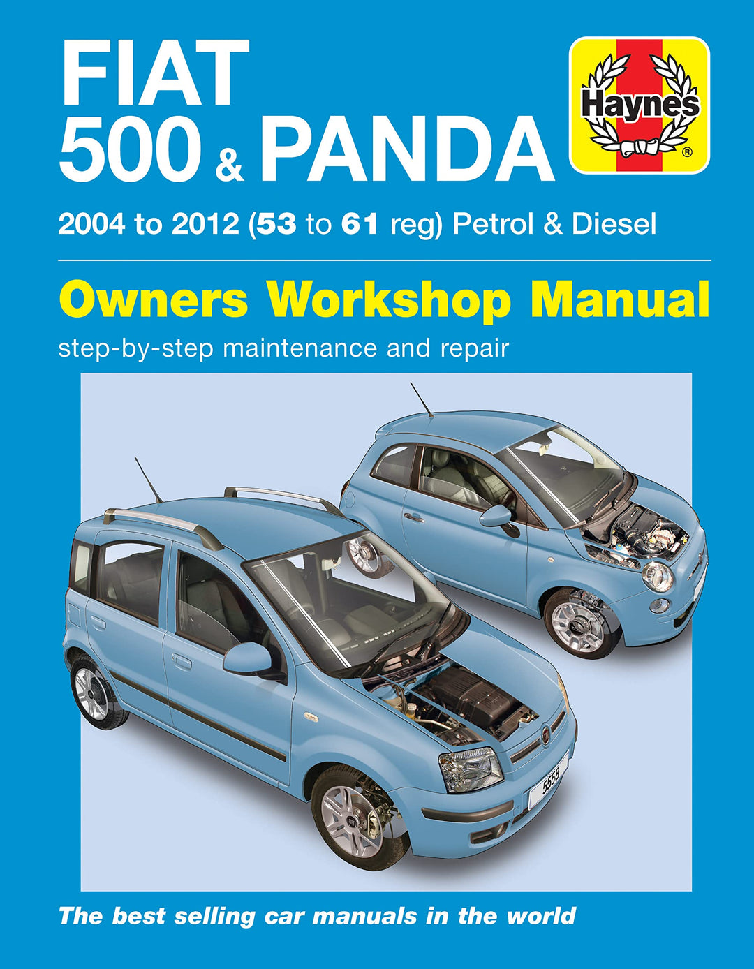 Fiat 500 & Panda (04 - 12) Haynes Repair Manual, Taschenbuch