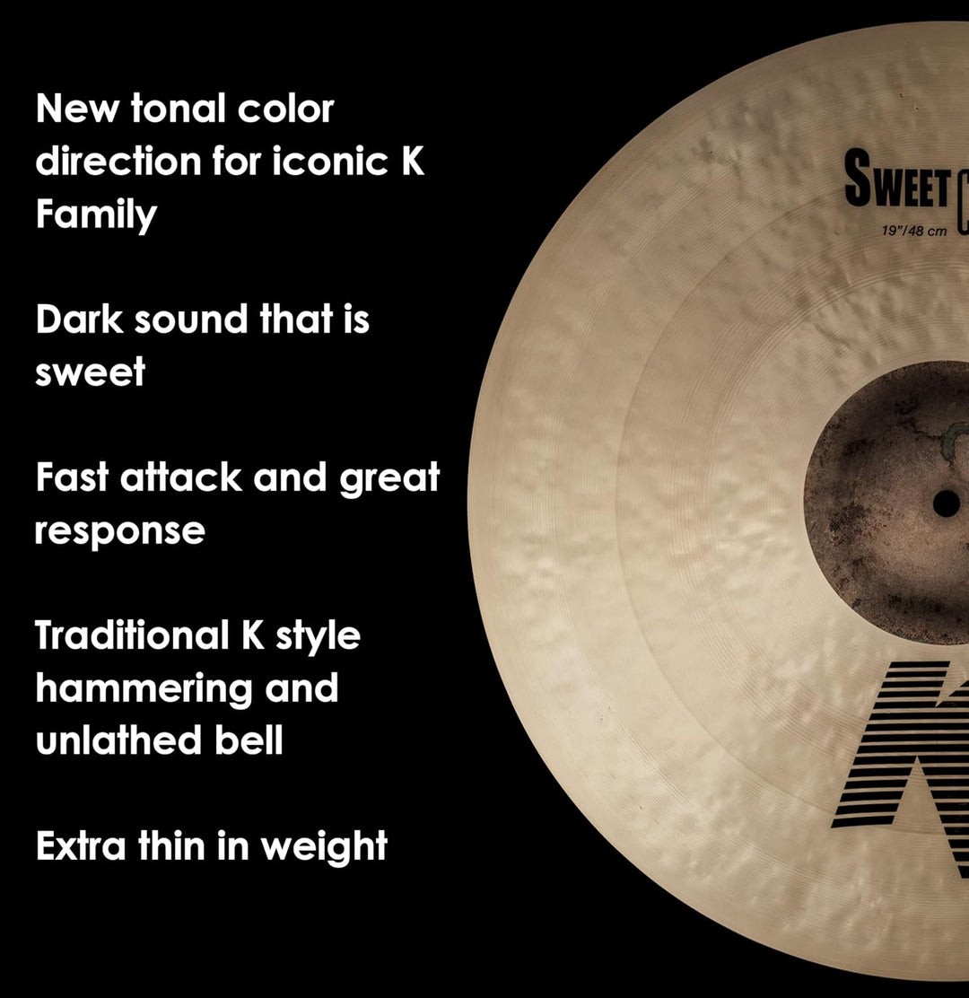 Zildjian K Zildjian Series - 19" Sweet Crash Cymbal 19 Zoll, 19 Zoll