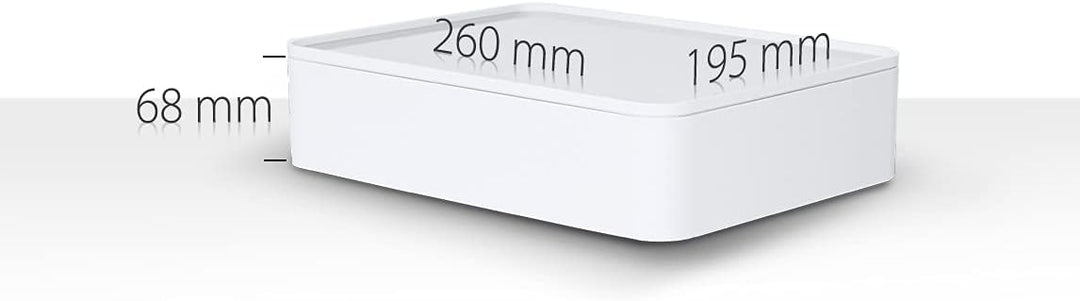 HAN Schubladenbox Allison SMART-ORGANIZER Utensilienbox mit Innenschale und Deckel/Serviertablett, s