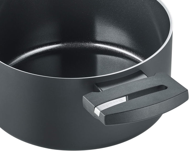 Berndes Topf 24 cm, b.green Alu Recycled Induction, Kochtopf hergestellt zu 100% aus recycelten Getr