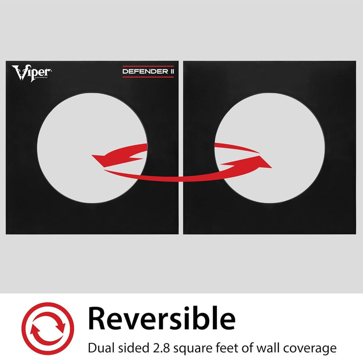 Viper Defender II Dartscheibe, Sisal, Stahlspitze Deluxe, Deluxe