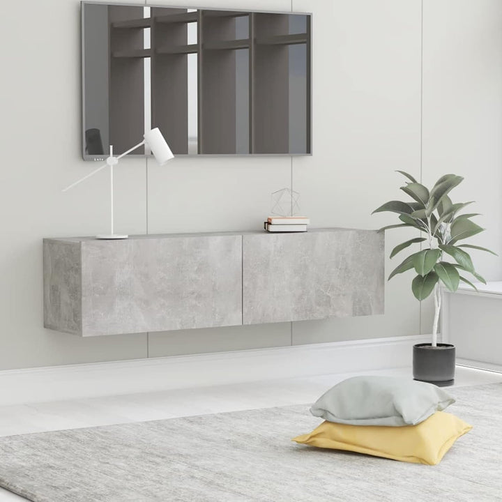 Tidyard TV-Schrank Fernsehtisch Wandschrank TV Board Hängend TV-Möbel Fernsehschrank Wandregal TV Lo