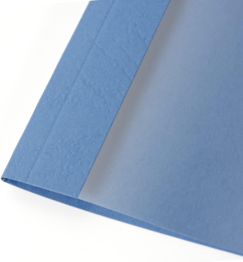 RAYSON Thermobindemappen, 100 Blatt, 12 mm, A4, Blau, 25 Stück