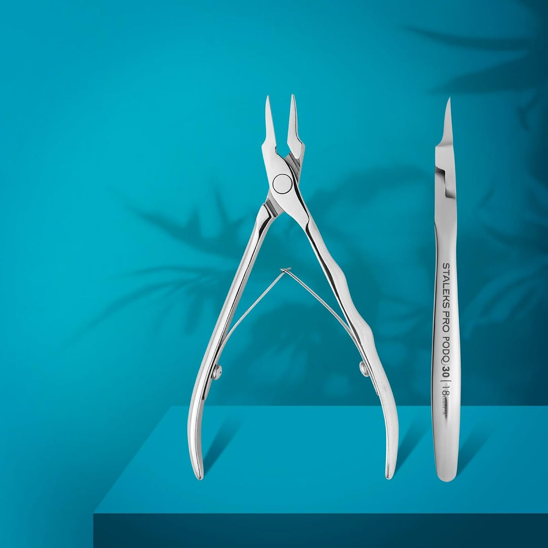 Nagelzange für eingewachsene Pediküre NIPPERS FOR INGROWN Nails Podo 30 18 mm NP-30-18