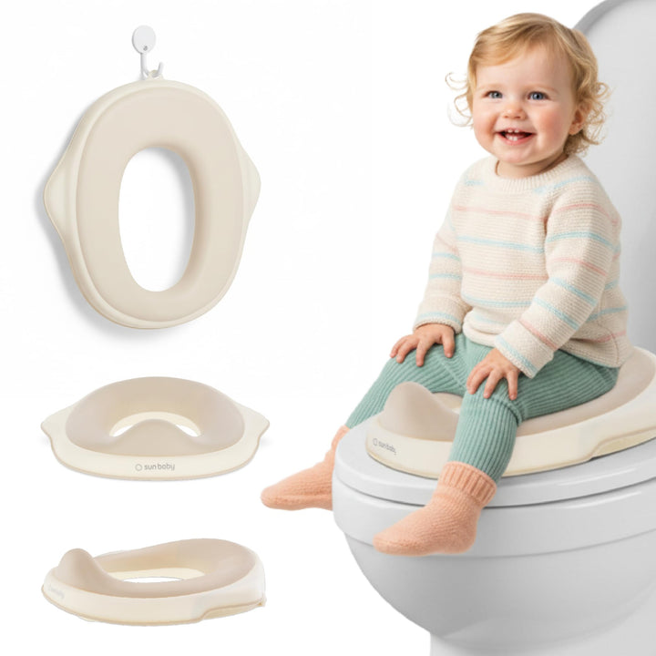 sun baby Kinder Toilettensitz, Toilettenaufsatz für kinder 2 bis 6 Jahren - rutschfest, profilierte
