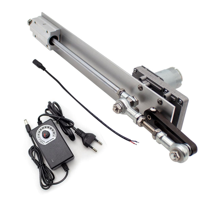 Toplionace Hub 2-8cm Hubzyklus Linearaktuator, DC 12V / 24V Getriebe Einstellbarer Teleskopmotor DIY