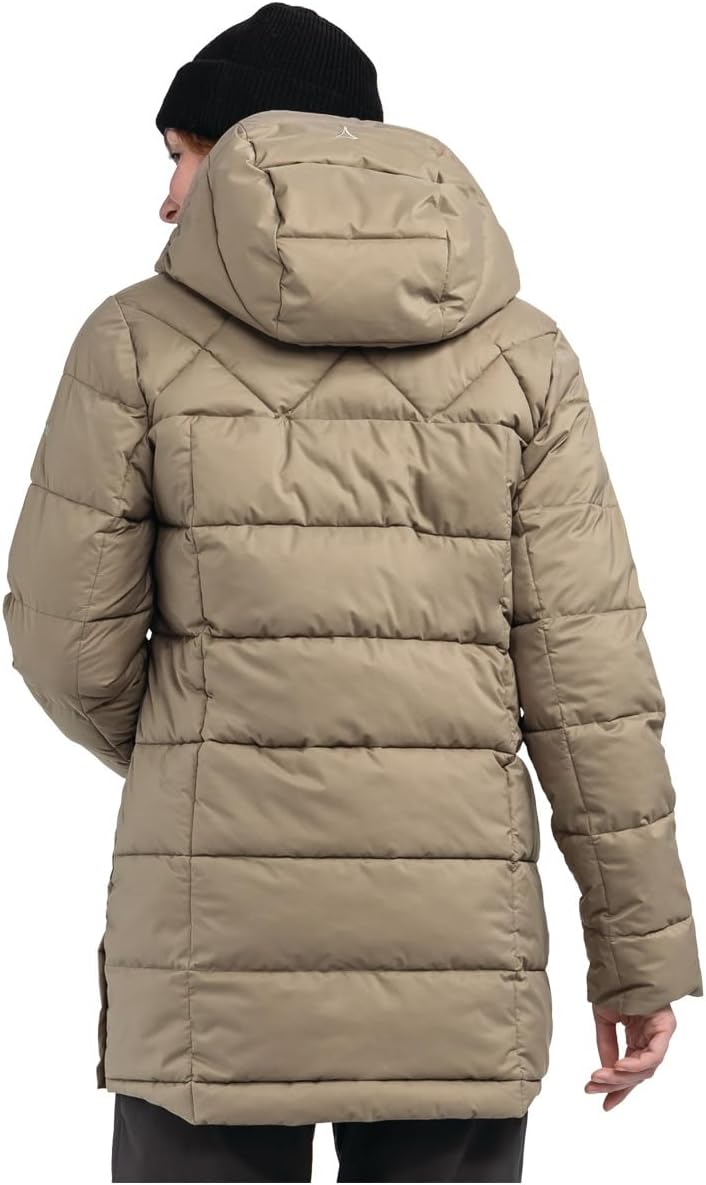 Schöffel Damen Insulated Parka Boston L, wasserabweisender, winddichter Parka, funktioneller und sty