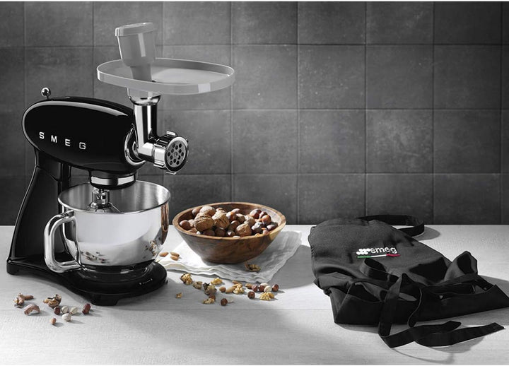 SMEG Standmixer Schwarz Kneten Mixen 1 m 4,8 l Leiter Stand mixer Black, Schwarz