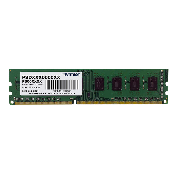 Patriot Signature Arbeitsspeicher 8GB (1600 MHz, CL11, 1 X 8GB) DDR3-RAM Module - PSD38G16002 8GB 16
