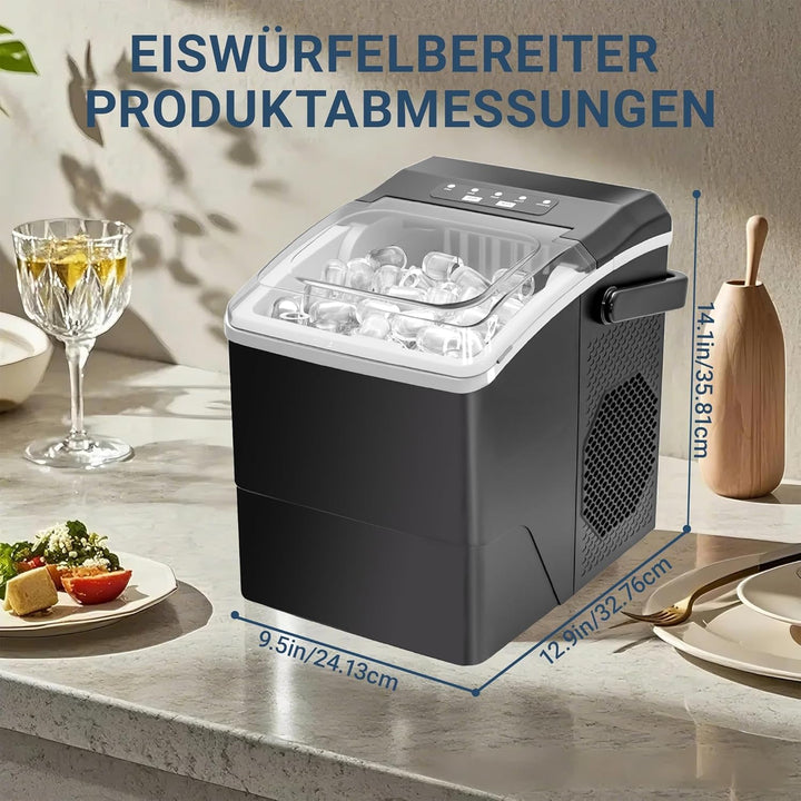 Eiswürfelmaschine Klein Ice Maker Leise - 2Grössen von Bullet Ice Cube Maker Eiswürfel maschine Mini