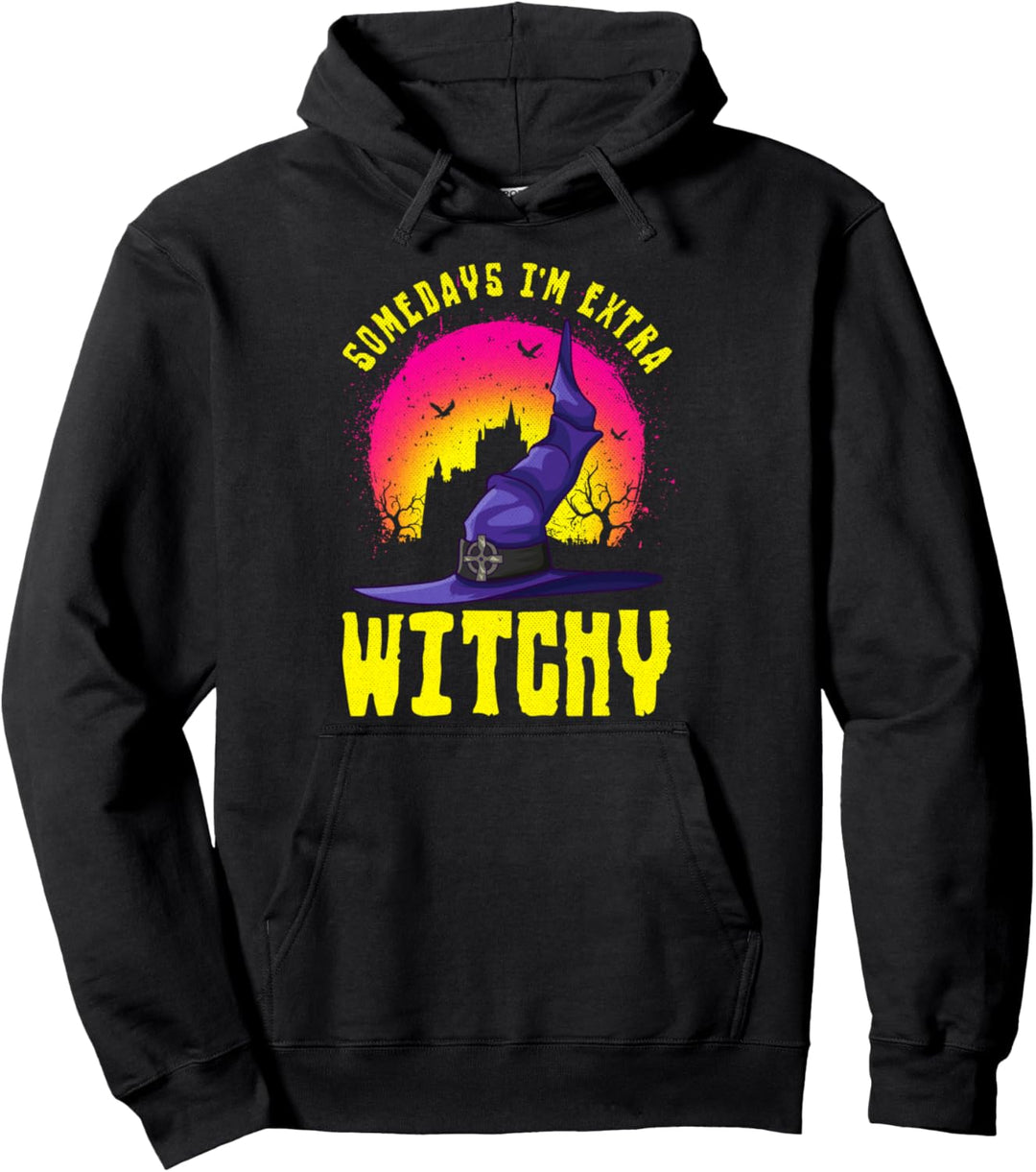 Hexe Halloween Party Pullover Hoodie