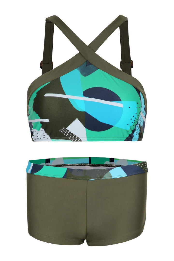 La-V Mädchen Bikini High-Neck Bikini 128-134 Korfu, 128-134 Korfu