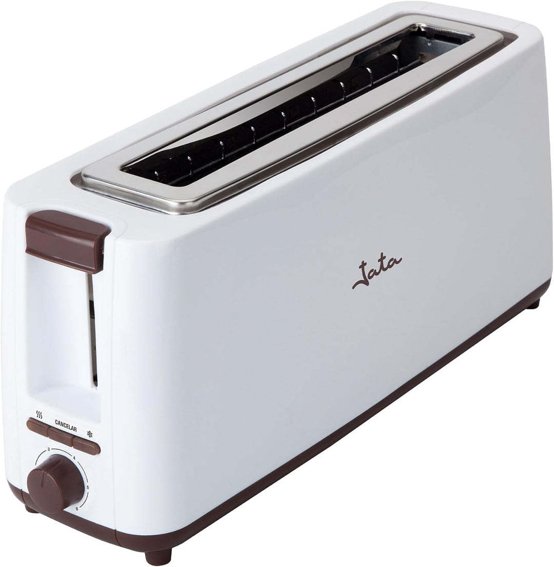 Jata TT579 Toaster für jede Art von Brot, Kunststoff, weiss