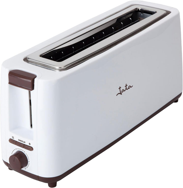 Jata TT579 Toaster für jede Art von Brot, Kunststoff, weiss