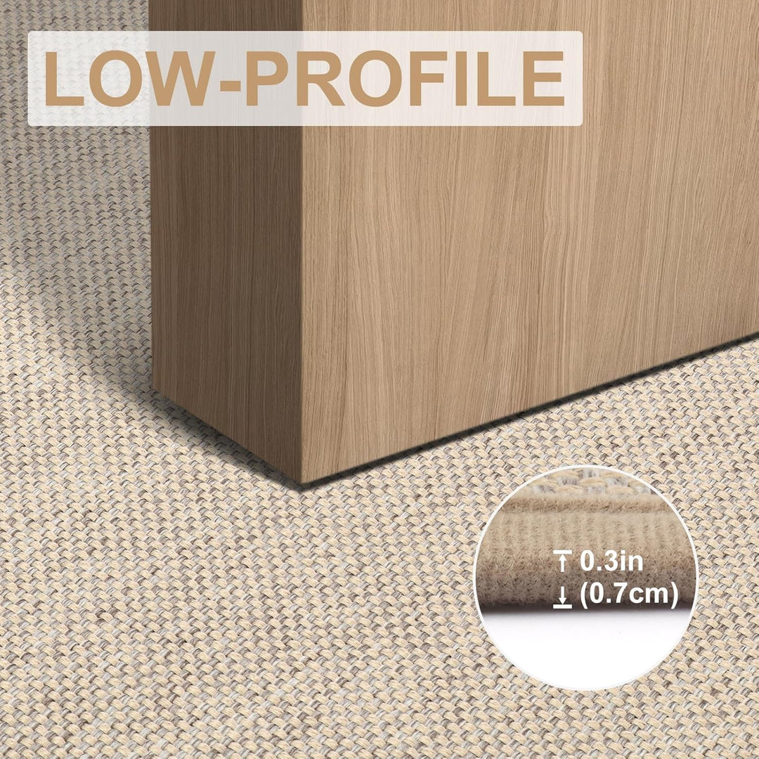 LEKEEPGO Fussmatte Innen 60 x 90 cm, rutschfest Fussmatte, waschbar Schmutzfangmatte, Dünn Türmatte