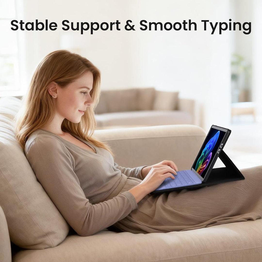 Omnpak Hülle für Microsoft Surface Pro 12 （2025 ） 12 Zoll, Lightweight Protective, Multiple Angle, S