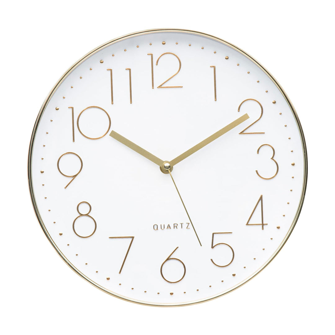 ACCSHINE Wanduhr Ohne Tickgeräusche Lautlos Küchenuhr 30cm Quarz Gross Batterie Betriebene Wanduhr E