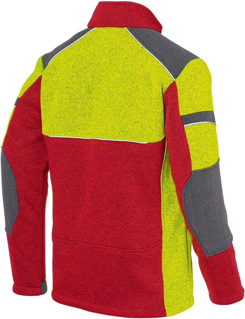KÜBLER Workwear KÜBLER BODYFORCE Ultrashell Arbeitsjacke anthrazit/schwarz 3XL rot/gelb, 3XL rot/gel