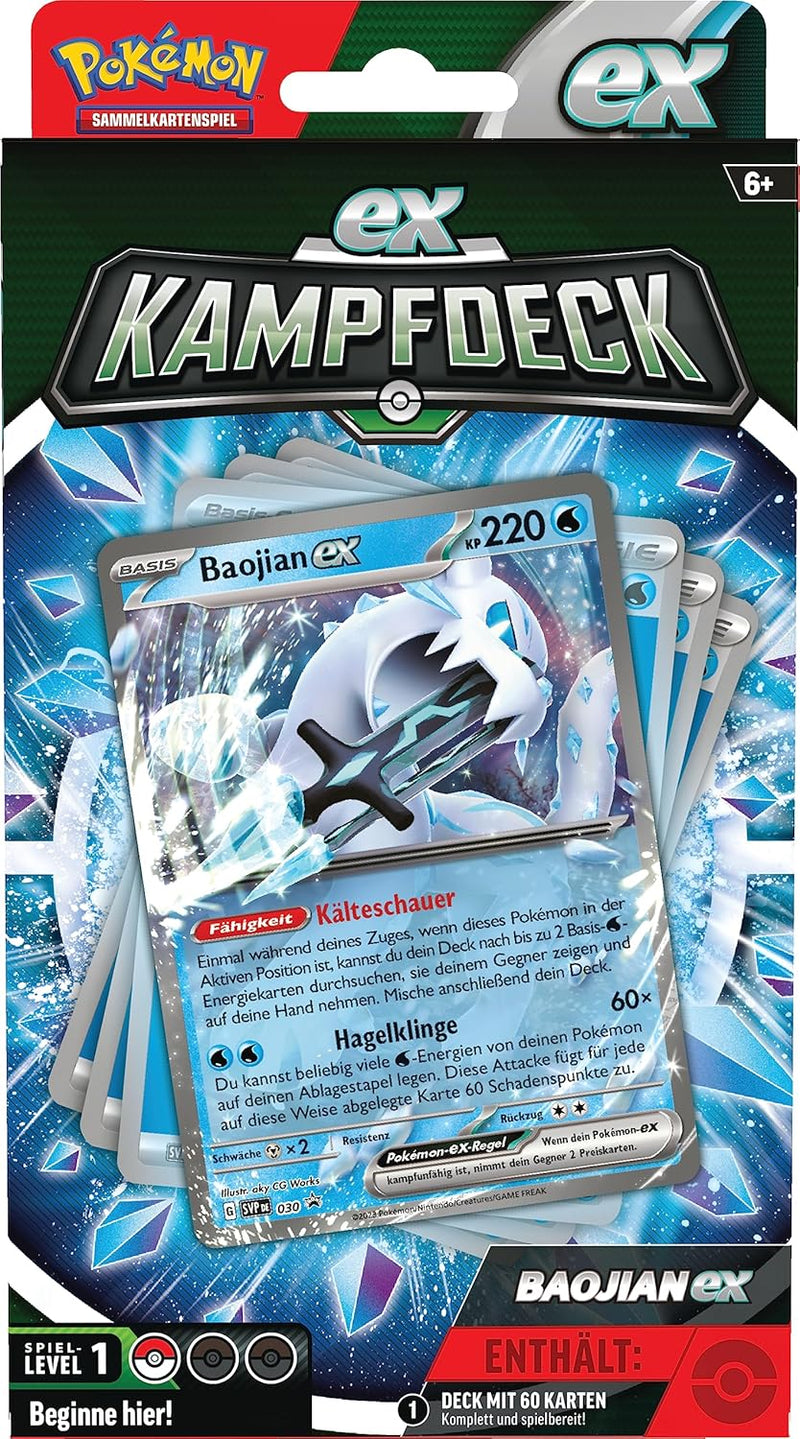 Pokémon-Sammelkartenspiel: Kampfdeck Baojian-ex (sofort spielbares Deck mit 60 Karten), Baojian-ex