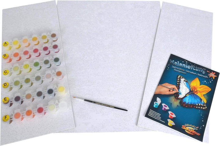 Schipper 609260779 Malen nach Zahlen - Flusslandschaft - Bilder malen für Erwachsene, inklusive Pins