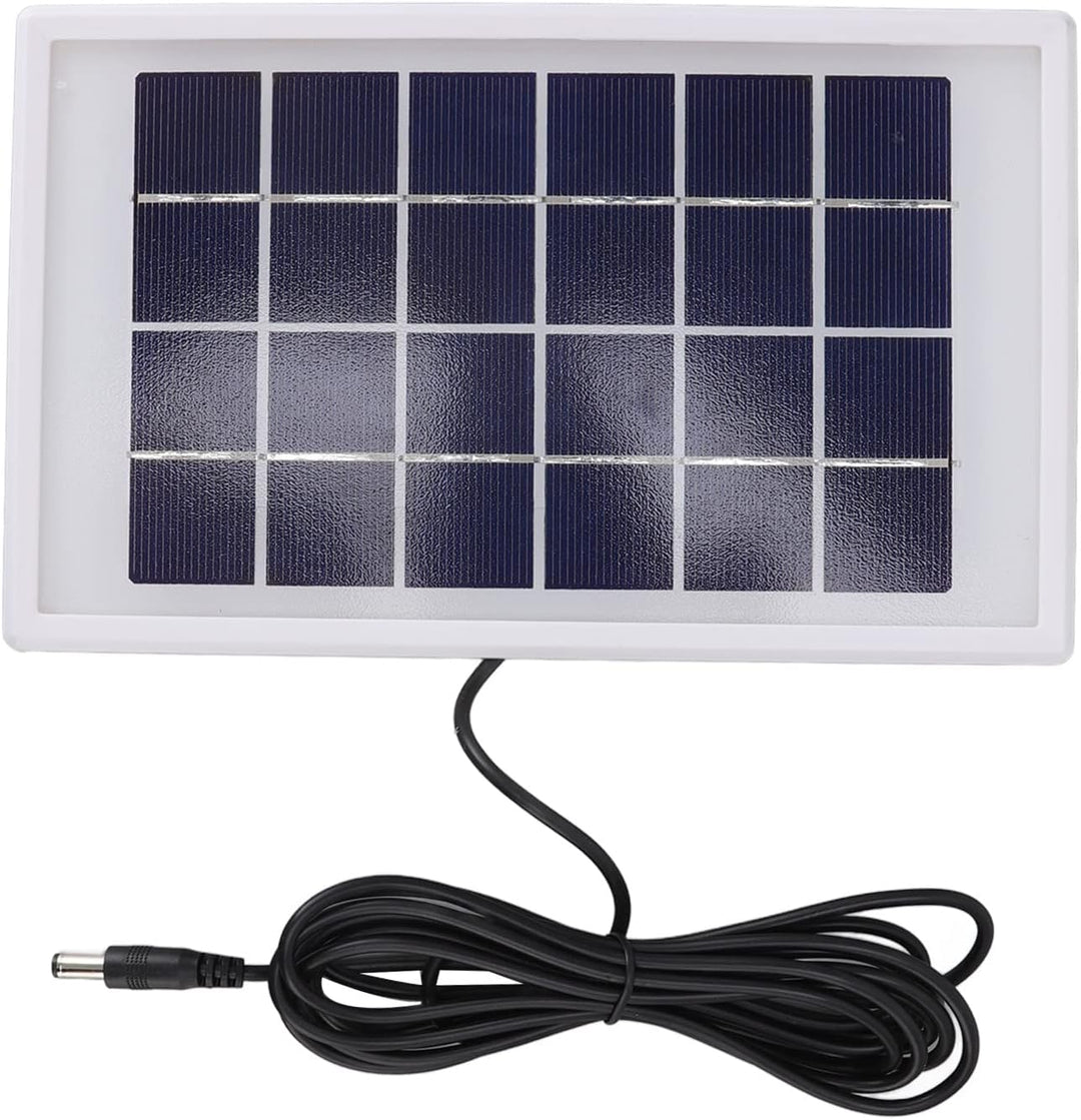 Solarpanel-Ladegerät, 3 W, 6 V, Leicht, Tragbar, Hohe Stabilität, 3 W, 6 V, Solarpanel, Hohe Umwandl