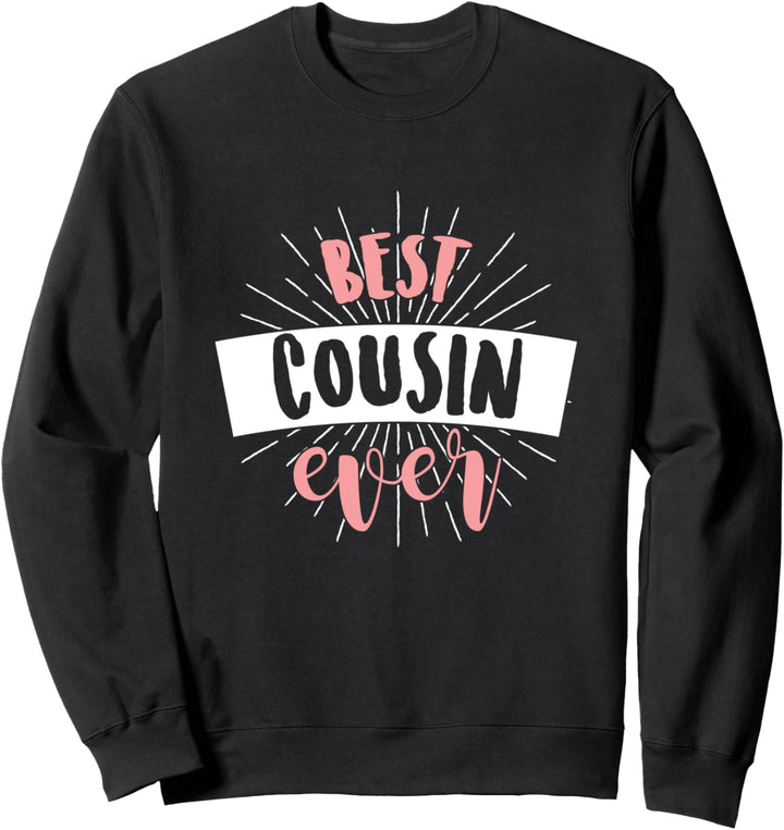 Bester Cousin Kusine Cousine Base Vetter Geschwister Familie Sweatshirt