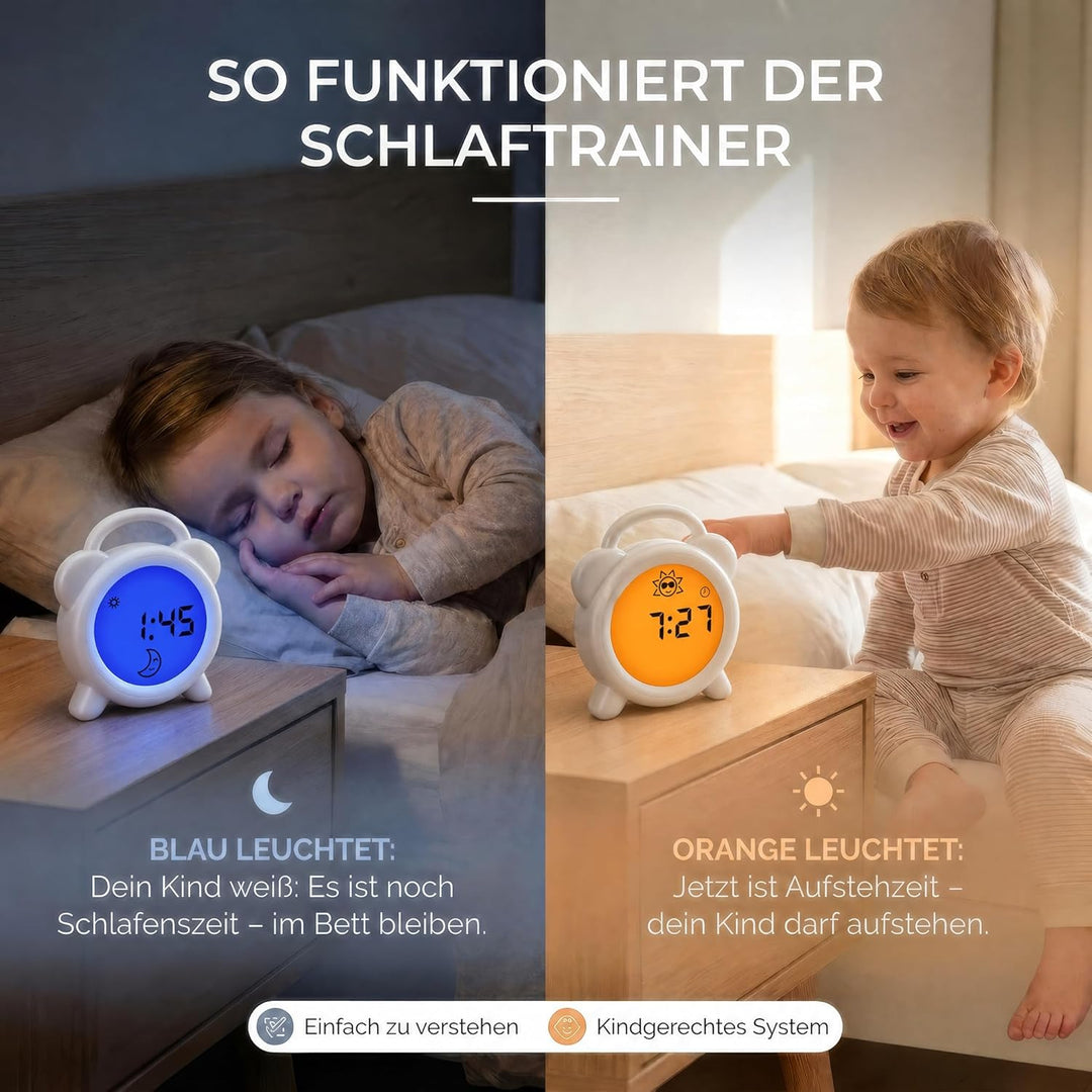 Alecto BC-100 - Wecker Kinder - Schlaftrainer Kinder