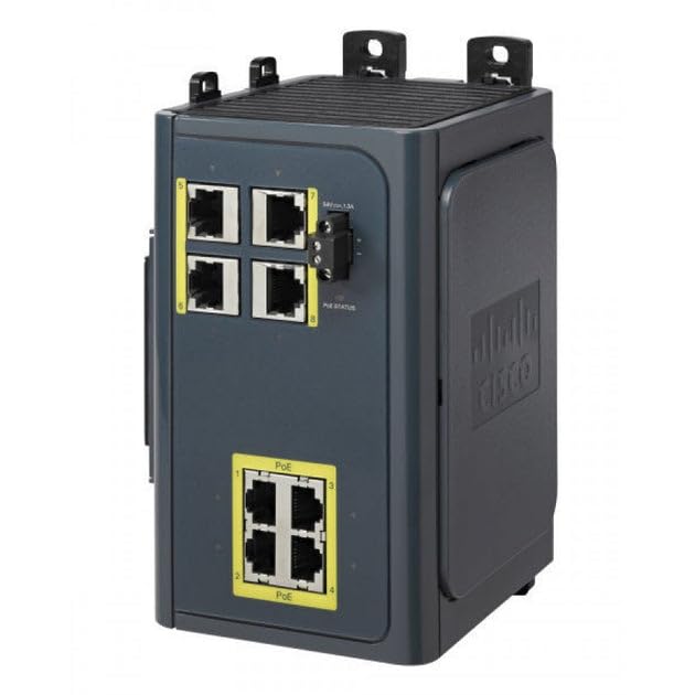 Cisco Expansion PoE/PoE + Modul für Cisco IE-3000–4TC und IE-3000–8TC switches – 4 x 10/100BASE-TX L